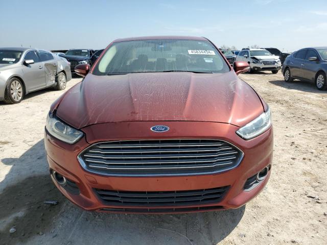 3FA6P0HD2ER207189 - 2014 FORD FUSION SE RED photo 5