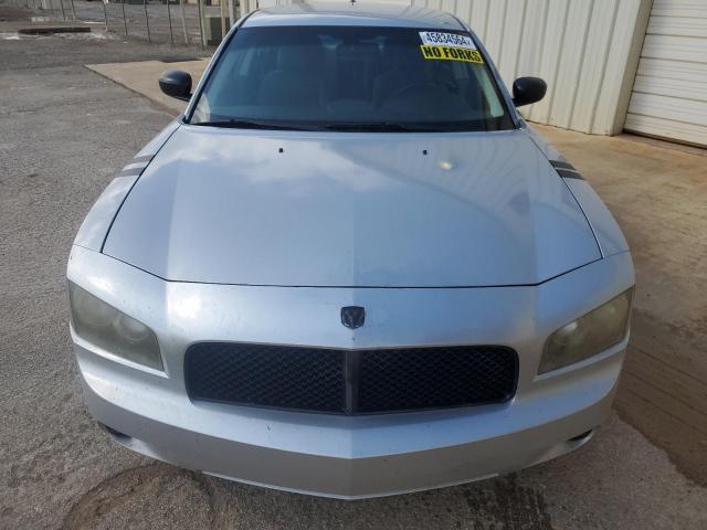 2B3KA43G28H181584 - 2008 DODGE CHARGER SILVER photo 5