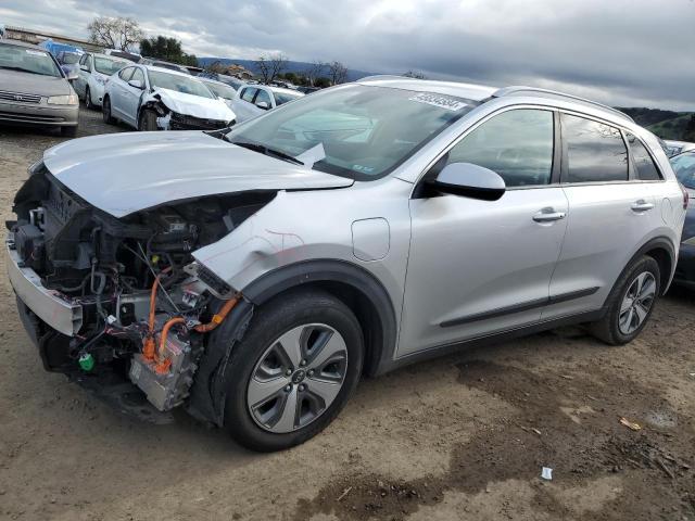 KNDCM3LD7J5162438 - 2018 KIA NIRO LX SILVER photo 1