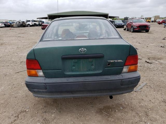 JT2EL55D6S0059460 - 1995 TOYOTA TERCEL STD GREEN photo 6