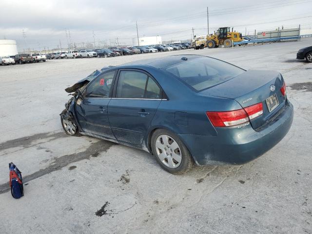 5NPET46C18H357000 - 2008 HYUNDAI SONATA GLS BLUE photo 2