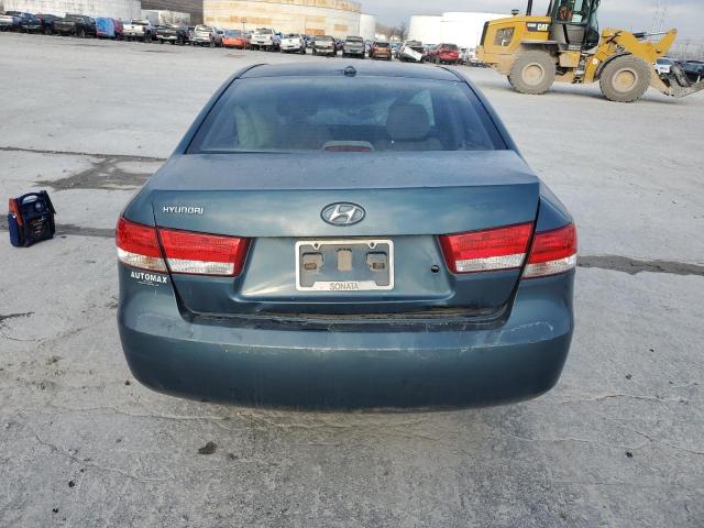 5NPET46C18H357000 - 2008 HYUNDAI SONATA GLS BLUE photo 6