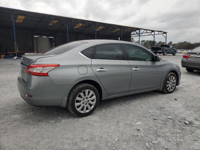 3N1AB7AP9EY293349 - 2014 NISSAN SENTRA S SILVER photo 3