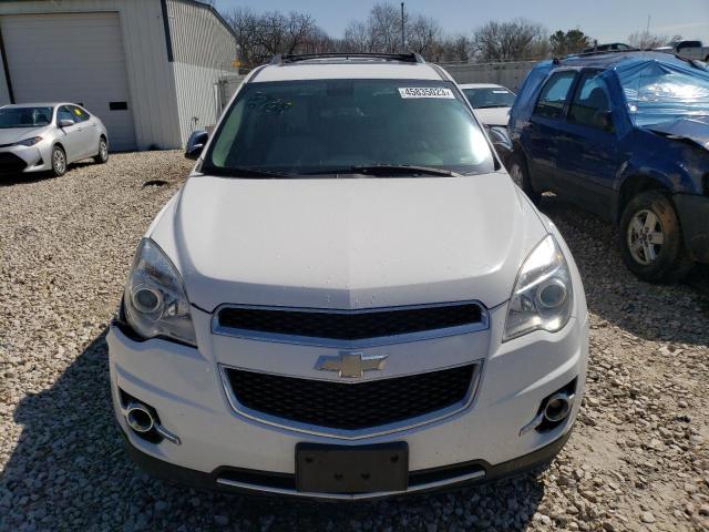 2CNFLGE56B6376206 - 2011 CHEVROLET EQUINOX LTZ WHITE photo 5