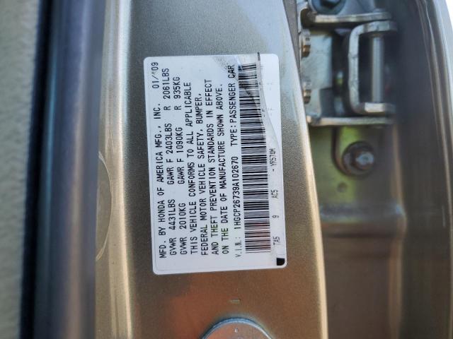 1HGCP26739A102670 - 2009 HONDA ACCORD EX TAN photo 13