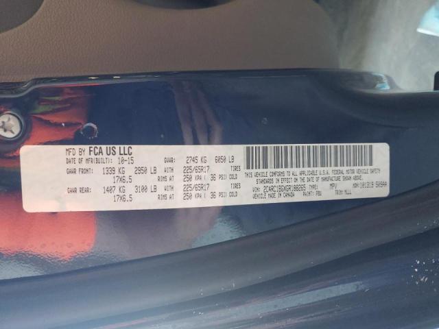 2C4RC1BGXGR188265 - 2016 CHRYSLER TOWN & COU TOURING 蓝色 照片 13
