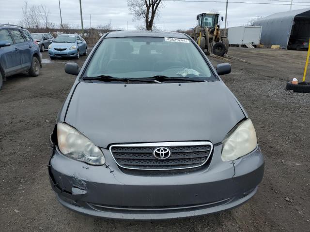 2T1BR32E96C683873 - 2006 TOYOTA COROLLA CE GRAY photo 5