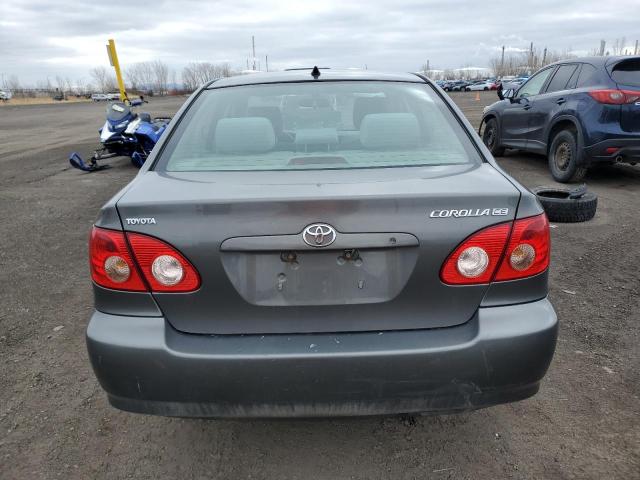 2T1BR32E96C683873 - 2006 TOYOTA COROLLA CE GRAY photo 6