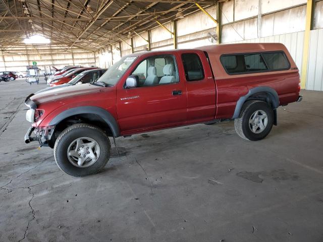 5TESN92N12Z112672 - 2002 TOYOTA TACOMA XTRACAB PRERUNNER წითელი ფოტო 1