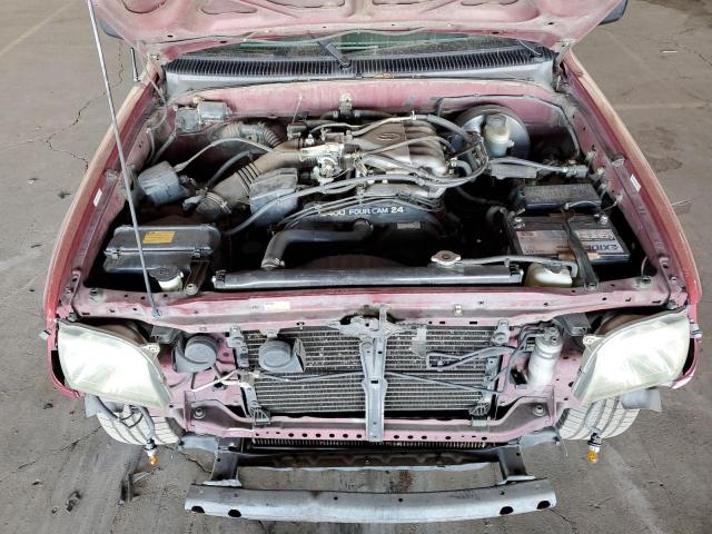 5TESN92N12Z112672 - 2002 TOYOTA TACOMA XTRACAB PRERUNNER წითელი ფოტო 11