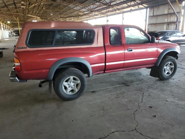 5TESN92N12Z112672 - 2002 TOYOTA TACOMA XTRACAB PRERUNNER წითელი ფოტო 3