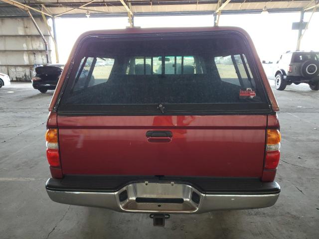 5TESN92N12Z112672 - 2002 TOYOTA TACOMA XTRACAB PRERUNNER წითელი ფოტო 6