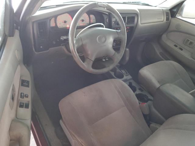 5TESN92N12Z112672 - 2002 TOYOTA TACOMA XTRACAB PRERUNNER წითელი ფოტო 8