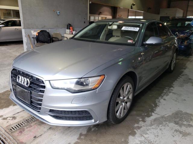 WAUHGAFC6DN049800 - 2013 AUDI A6 PRESTIGE ვერცხლისფერი ფოტო 1