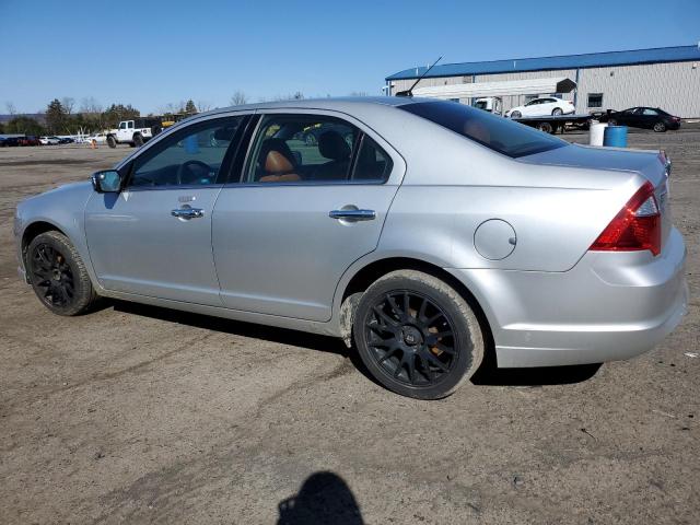 3FAHP0JA1BR125037 - 2011 FORD FUSION SEL SILVER photo 2