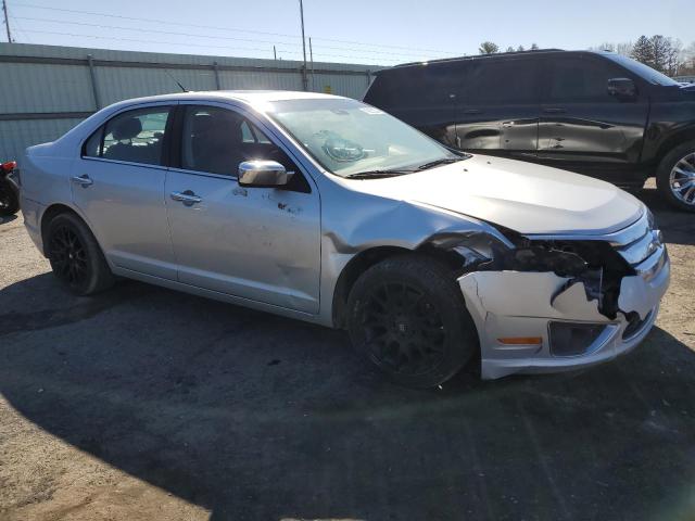 3FAHP0JA1BR125037 - 2011 FORD FUSION SEL SILVER photo 4