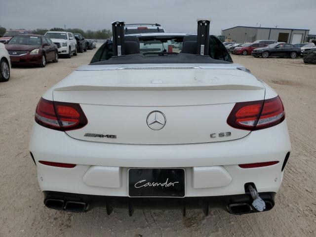 W1KWK8GB6MG090347 - 2021 MERCEDES-BENZ C 63 AMG WHITE photo 6