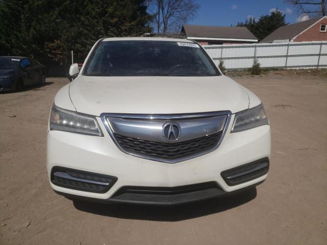 5FRYD3H46EB017599 - 2014 ACURA MDX TECHNOLOGY WHITE photo 5