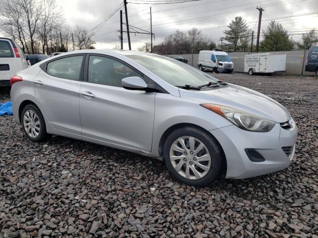 5NPDH4AE0DH203684 - 2013 HYUNDAI ELANTRA GLS SILVER photo 4