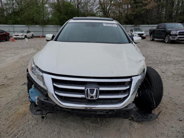 5J6TF3H57FL001757 - 2015 HONDA CROSSTOUR EXL WHITE photo 5