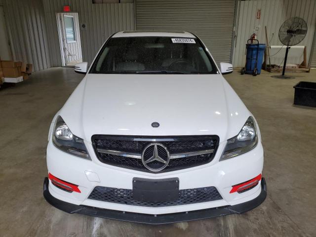 WDDGF4HB1ER318373 - 2014 MERCEDES-BENZ C 250 WHITE photo 5