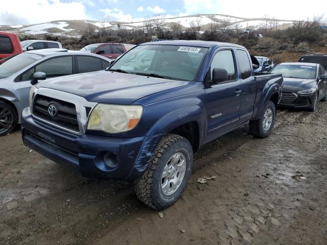 5TEUX42N96Z197854 - 2006 TOYOTA TACOMA ACCESS CAB BLUE photo 1