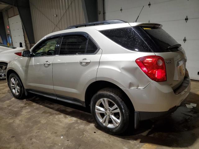 1GNFLNEK4DZ114214 - 2013 CHEVROLET EQUINOX LT CREAM photo 2