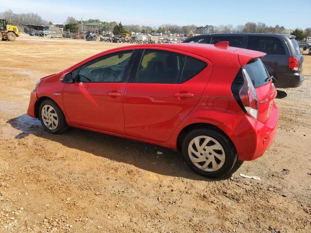 JTDKDTB37F1581151 - 2015 TOYOTA PRIUS C RED photo 2