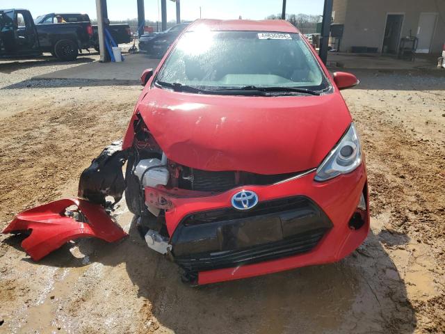 JTDKDTB37F1581151 - 2015 TOYOTA PRIUS C RED photo 5