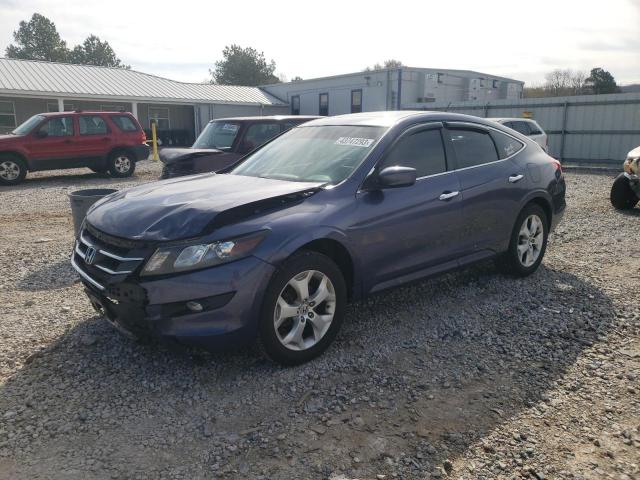 5J6TF2H51CL000948 - 2012 HONDA CROSSTOUR EXL ლურჯი ფოტო 1