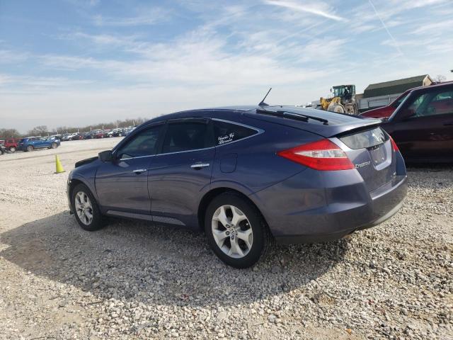 5J6TF2H51CL000948 - 2012 HONDA CROSSTOUR EXL BLUE photo 2