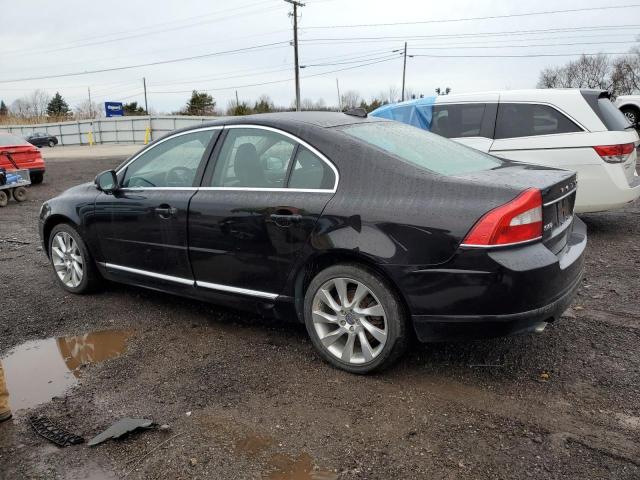 YV1902AH6C1155149 - 2012 VOLVO S80 T6 BLACK photo 2