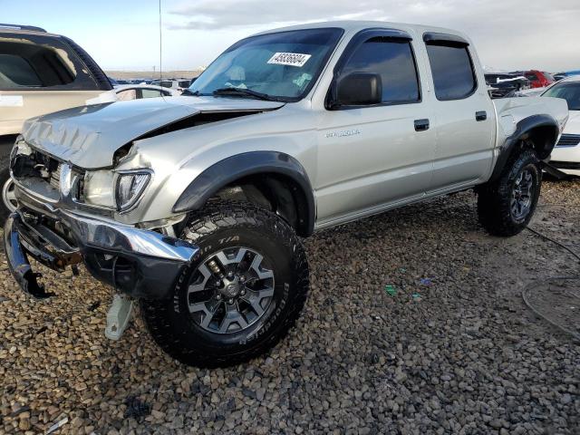 5TEHN72N64Z415612 - 2004 TOYOTA TACOMA DOUBLE CAB SILVER photo 1