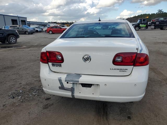 1G4HD57227U206396 - 2007 BUICK LUCERNE CXL WHITE photo 6