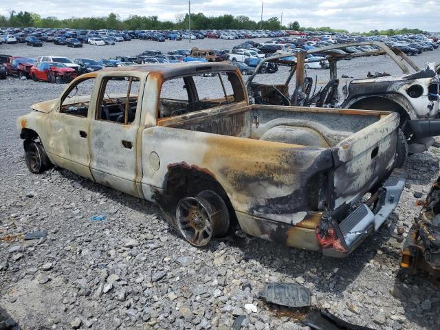 1D7HG38N74S590388 - 2004 DODGE DAKOTA QUAD SPORT BURN photo 2