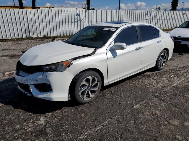 1HGCR2F73HA150856 - 2017 HONDA ACCORD EX WHITE photo 1