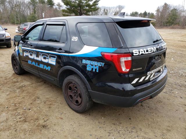 1FM5K8AR1GGA96777 - 2016 FORD EXPLORER POLICE INTERCEPTOR BLACK photo 2