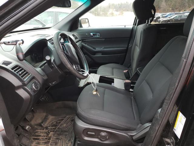 1FM5K8AR1GGA96777 - 2016 FORD EXPLORER POLICE INTERCEPTOR BLACK photo 7