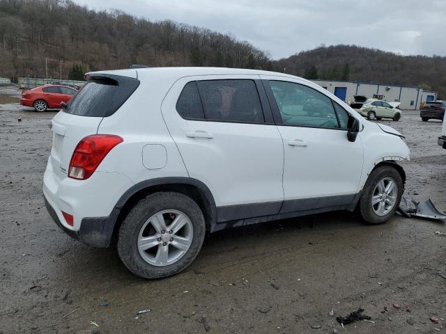 KL7CJKSB2LB065989 - 2020 CHEVROLET TRAX LS WHITE photo 3