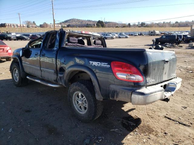 5TBBT44123S348127 - 2003 TOYOTA TUNDRA ACCESS CAB SR5 BLACK photo 2