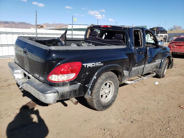 5TBBT44123S348127 - 2003 TOYOTA TUNDRA ACCESS CAB SR5 BLACK photo 3