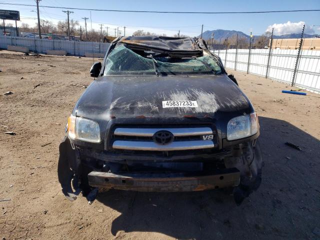5TBBT44123S348127 - 2003 TOYOTA TUNDRA ACCESS CAB SR5 BLACK photo 5