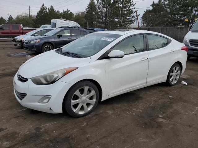 5NPDH4AE4BH010015 - 2011 HYUNDAI ELANTRA GLS WHITE photo 1