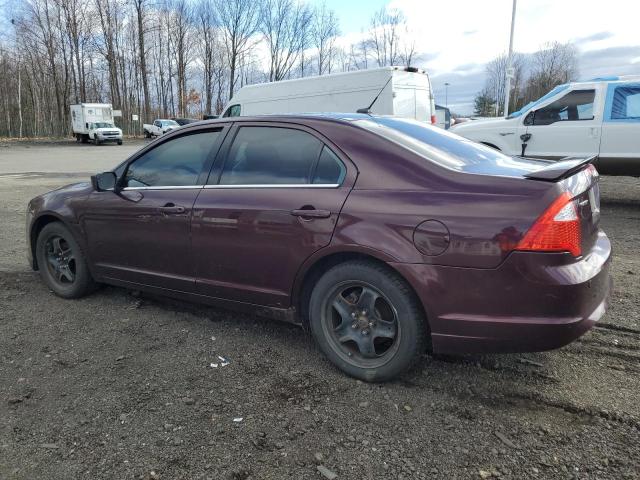 3FAHP0HA0BR283519 - 2011 FORD FUSION SE BURGUNDY photo 2