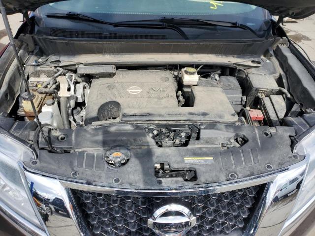 5N1AR2MM9GC647102 - 2016 NISSAN PATHFINDER S BROWN photo 12