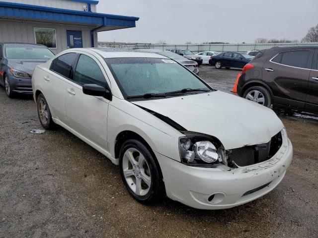 4A3AB36F77E046303 - 2007 MITSUBISHI GALANT ES WHITE photo 4