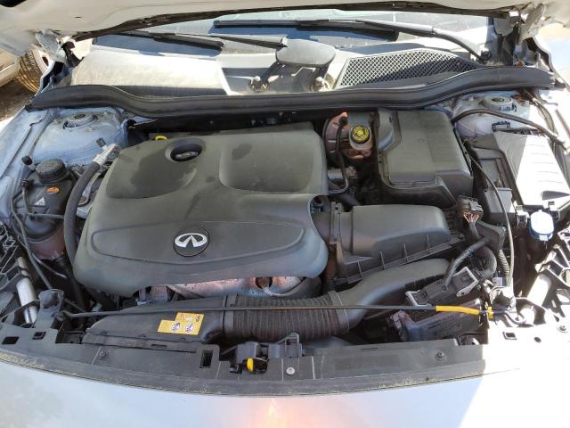 SJKCH5CPXHA019590 - 2017 INFINITI QX30 BASE SILVER photo 12