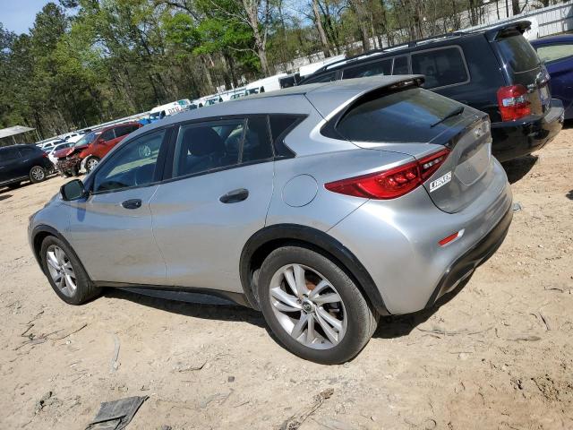 SJKCH5CPXHA019590 - 2017 INFINITI QX30 BASE SILVER photo 2