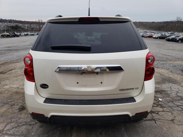 2GNALDEK4C1260933 - 2012 CHEVROLET EQUINOX LT WHITE photo 6