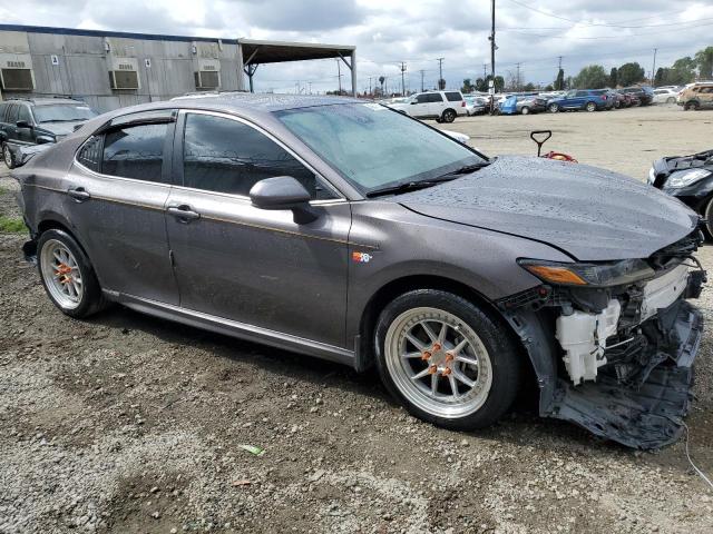 4T1G31AK5MU559470 - 2021 TOYOTA CAMRY SE GRAY photo 4